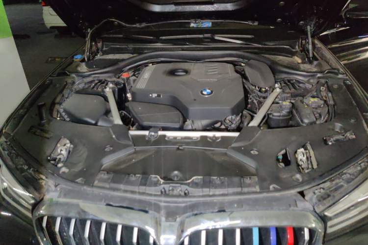 Used BMW 5 Series 2022 Restyled 530Li Luxury Edition M Sport Package Engine Bay