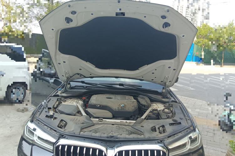 Used BMW 5 Series 2022 Second Facelift 530Li Leading Edition M Sport Package Engine Bay