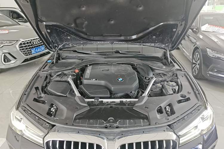 Used BMW 5 Series 2022 Revised Version 3 530Li Luxury Edition M Sport Package Engine Bay