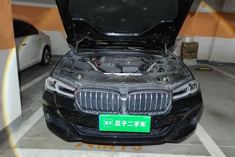Used BMW 5 Series 2022 Second Facelift 530Li Leading Edition M Sport Package Engine Bay