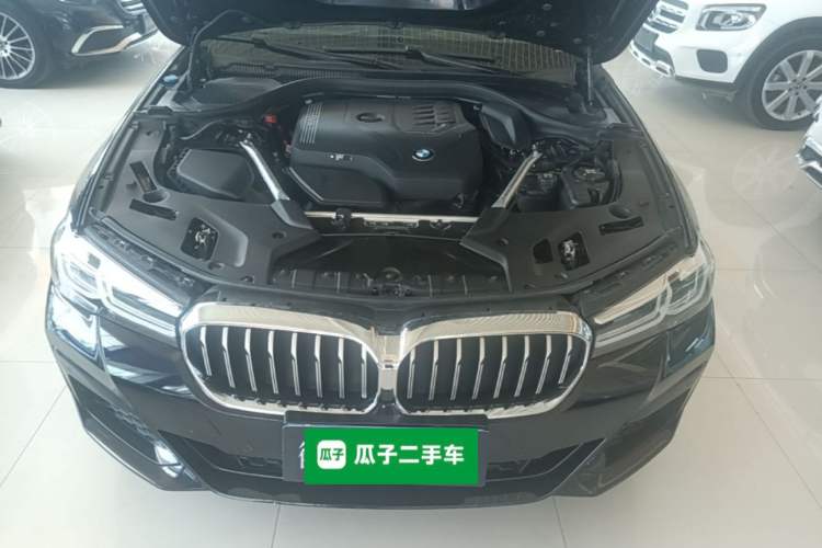 Used BMW 5 Series 2022 Second Facelift 530Li Leading Edition M Sport Package Engine Bay