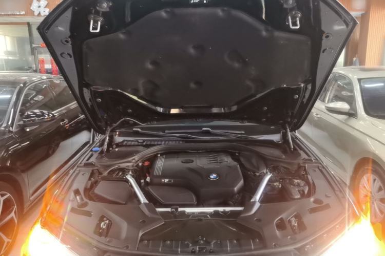 Used BMW 5 Series 2022 Second Facelift 530Li Leading Edition Luxury Package Engine Bay