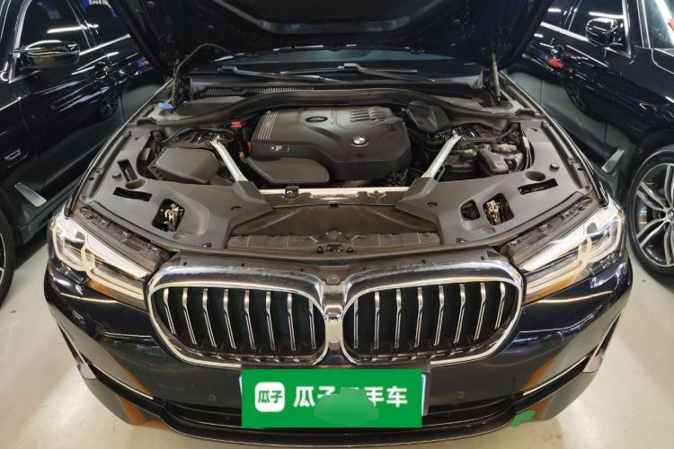 Used BMW 5 Series 2022 Updated 530Li Leading Edition Luxury Package Engine Bay