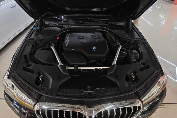 Used BMW 5 Series 2022 Updated 530Li Leading Edition Luxury Package Engine Bay