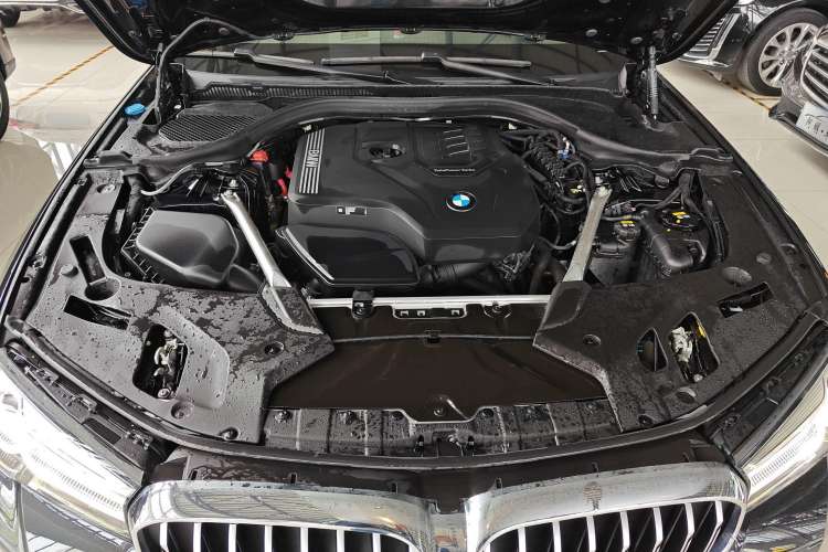 Used BMW 5 Series 2022 Second Facelift 530Li Leading Edition M Sport Package Engine Bay