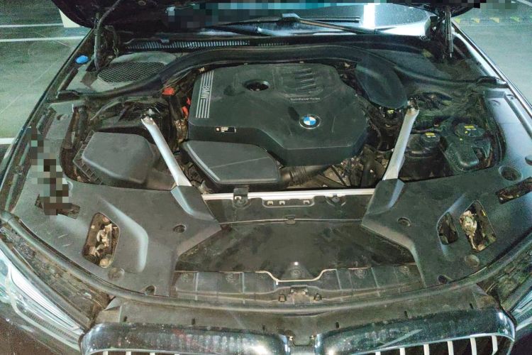 Used BMW 5 Series 2022 Restyled 530Li Leading Edition M Sport Package Engine Bay