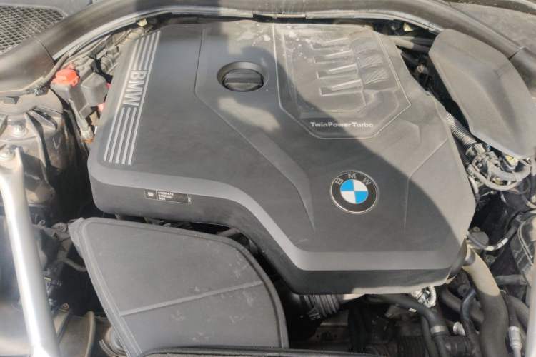 Used BMW 5 Series 2022 Second Facelift 530Li Leading Edition M Sport Package Engine Bay