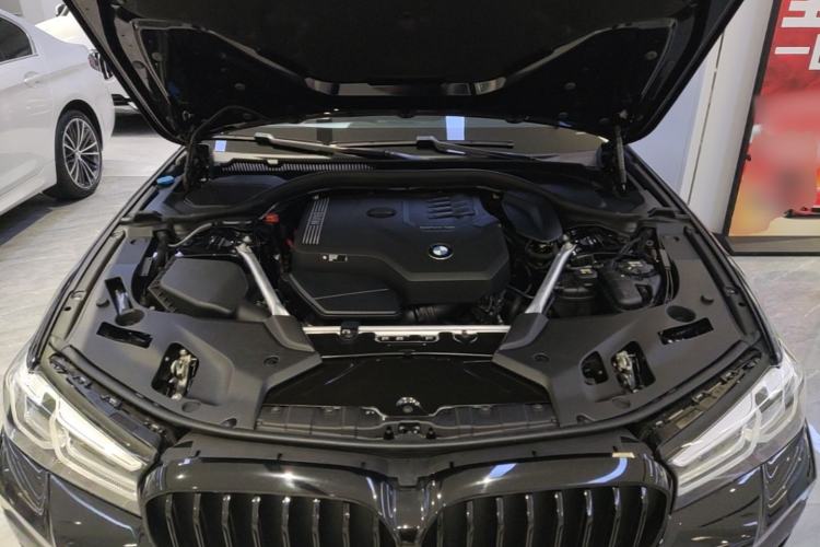 Used BMW 5 Series 2022 Second Facelift 530Li Leading Edition M Sport Package Engine Bay