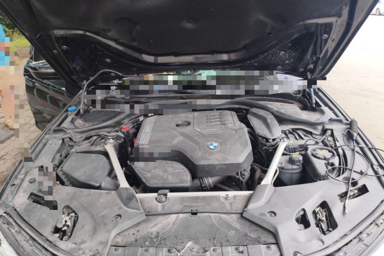 Used BMW 5 Series 2022 Second Facelift 530i M Sport Package Engine Bay