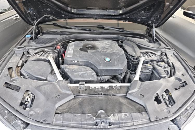Used BMW 5 Series 2022 Second Facelift 530Li Leading Edition M Sport Package Engine Bay