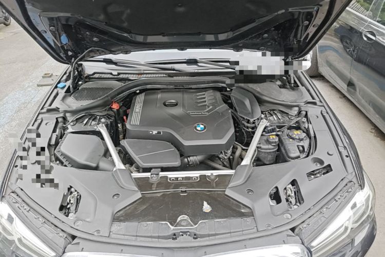Used BMW 5 Series 2022 Updated 530Li Leading Edition Luxury Package Engine Bay