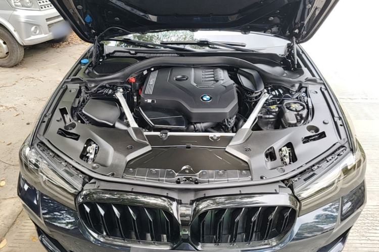 Used BMW 5 Series 2022 Second Facelift 530i Sport Line with M Sport Package Engine Bay