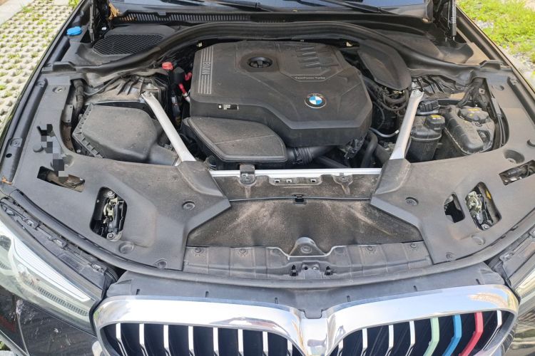 Used BMW 5 Series 2022 Restyled 530Li Luxury Edition M Sport Package Engine Bay
