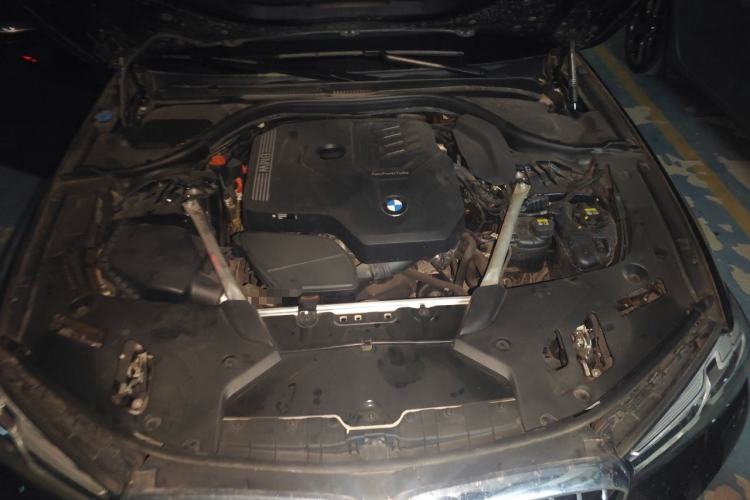 Used BMW 5 Series 2022 Updated 530Li Leading Edition Luxury Package Engine Bay