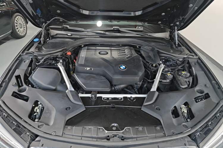 Used BMW 5 Series 2022 Second Facelift 530Li Luxury Version M Sport Package Engine Bay