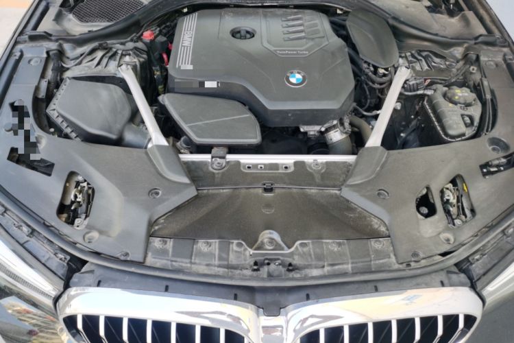 Used BMW 5 Series 2022 Second Facelift 525Li M Sport Package Engine Bay
