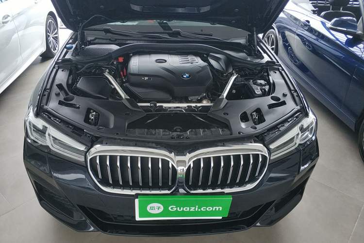 Used BMW 5 Series 2022 Second Facelift 525Li M Sport Package Engine Bay