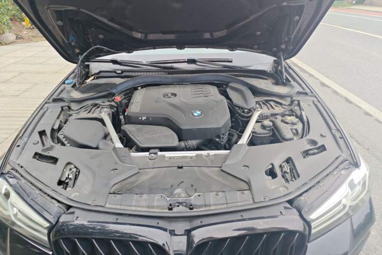 Used BMW 5 Series 2022 Second Facelift 530Li Luxury Version M Sport Package Engine Bay