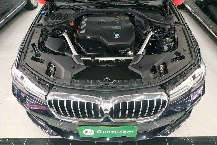 Used BMW 5 Series 2022 Second Facelift 525Li M Sport Package Engine Bay