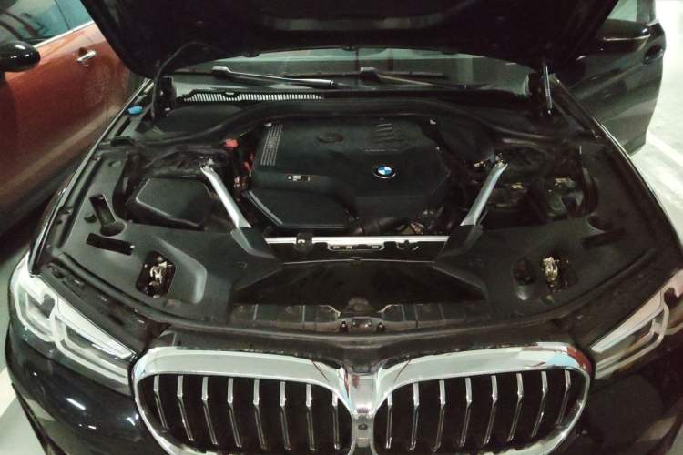 Used BMW 5 Series 2022 Updated 530Li Luxury Edition Premium Package Engine Bay