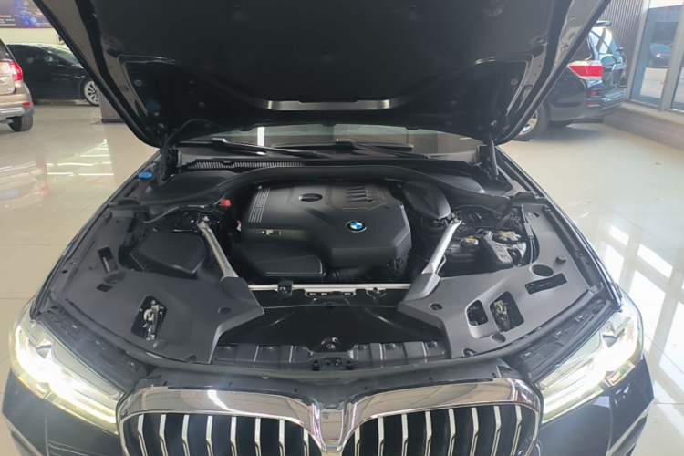 Used BMW 5 Series 2022 Second Facelift 530Li Leading Edition M Sport Package Engine Bay