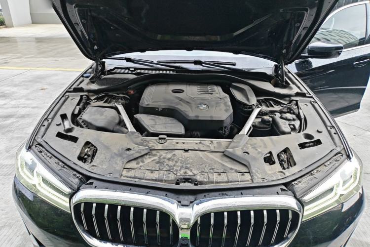Used BMW 5 Series 2022 Updated 530Li Leading Edition Luxury Package Engine Bay