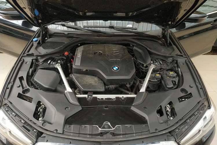Used BMW 5 Series 2022 Second Facelift 530Li Luxury Edition Premium Package Engine Bay