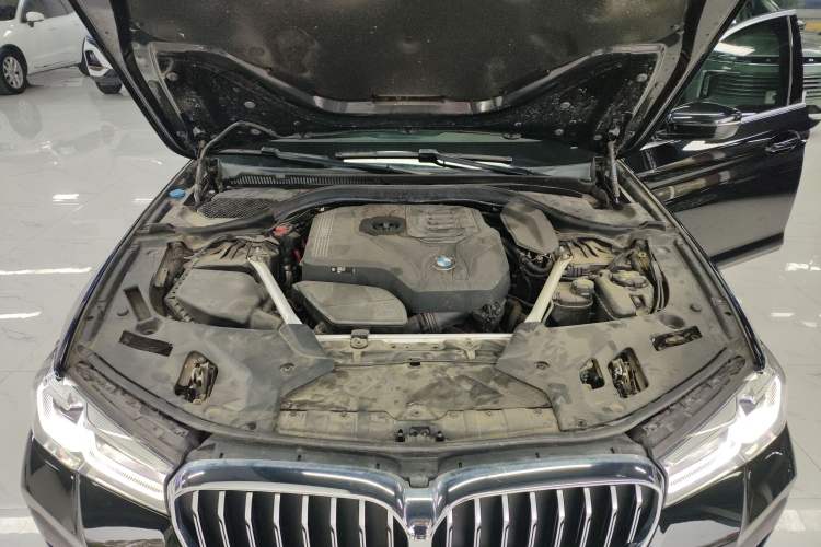 Used BMW 5 Series 2022 Second Facelift 530Li Leading Edition M Sport Package Engine Bay