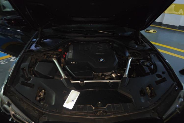Used BMW 5 Series 2022 Second Facelift 525i M Sport Package Engine Bay