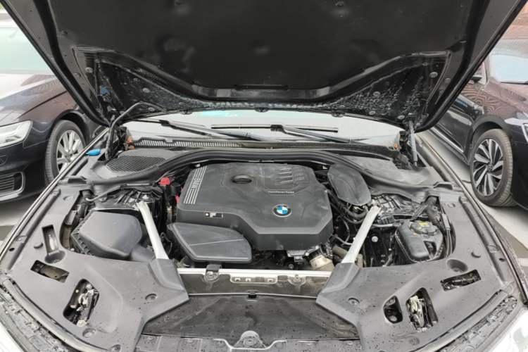 Used BMW 5 Series 2022 Second Facelift 525Li M Sport Package Engine Bay