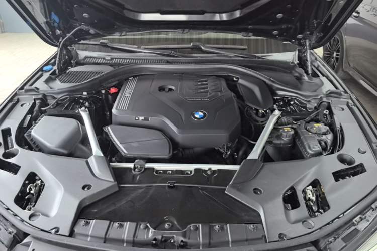 Used BMW 5 Series 2022 Second Facelift 530Li Luxury Edition Premium Package Engine Bay