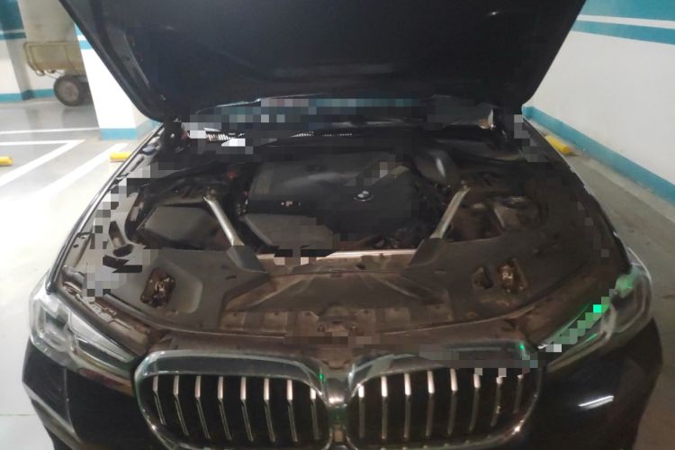 Used BMW 5 Series 2022 Revised Version 3 530Li Luxury Edition M Sport Package Engine Bay