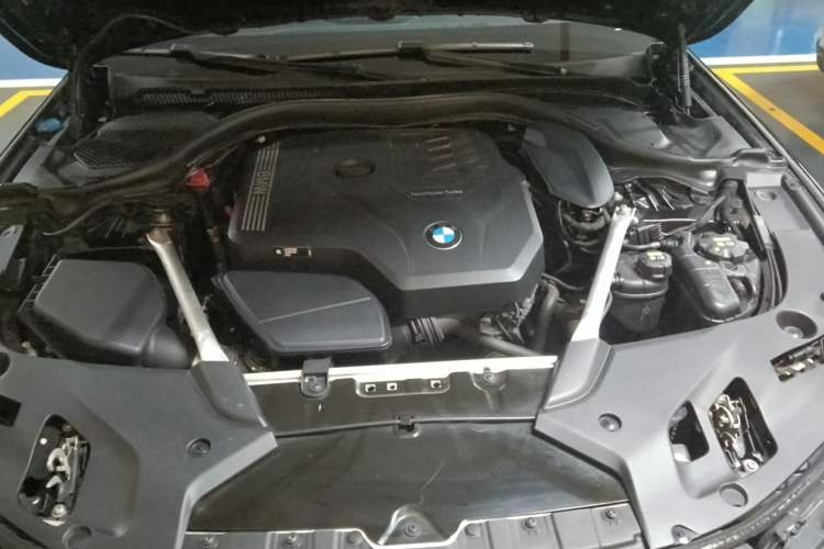 Used BMW 5 Series 2022 530Li Leading Model M Sport Package Engine Bay