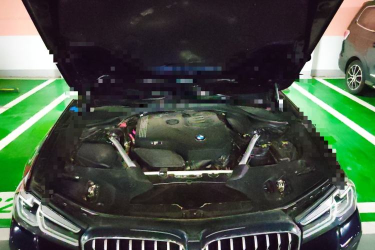 Used BMW 5 Series 2022 Revised Version 3 530Li Luxury Edition M Sport Package Engine Bay