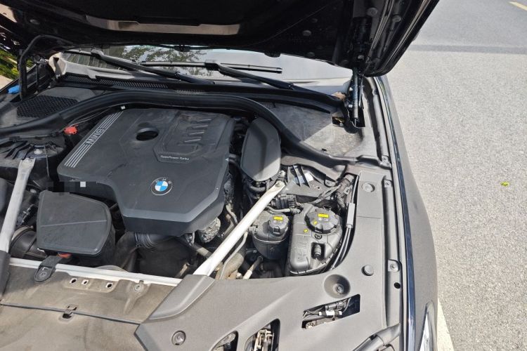 Used BMW 5 Series 2022 Second Facelift 530Li Luxury Version M Sport Package Engine Bay Left