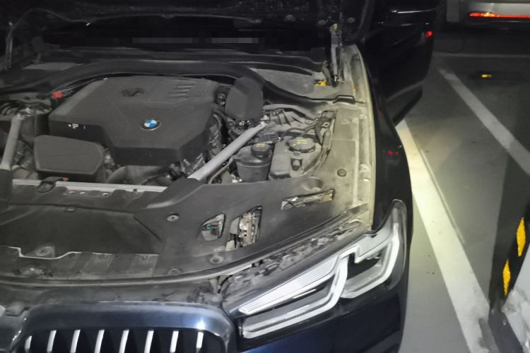 Used BMW 5 Series 2022 Second Facelift 530Li Leading Edition M Sport Package Engine Bay Left