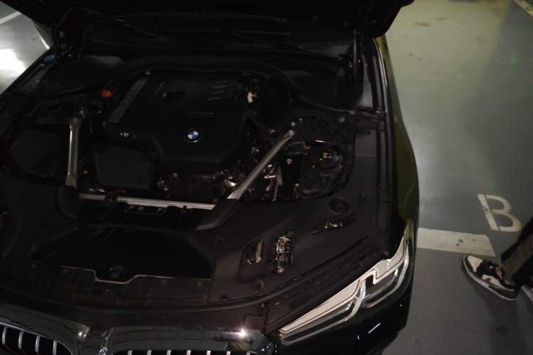 Used BMW 5 Series 2022 Second Facelift 525Li M Sport Package Engine Bay Left