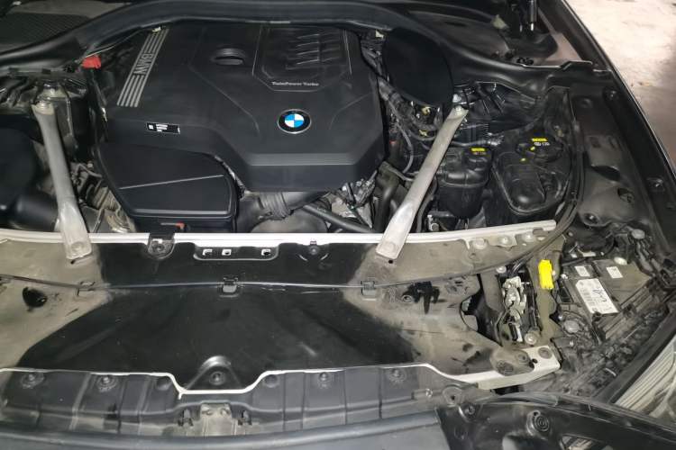 Used BMW 5 Series 2022 Revised Version 3 530Li Luxury Edition M Sport Package Engine Bay Left