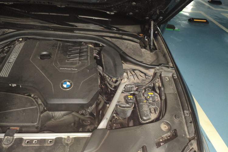 Used BMW 5 Series 2022 Second Facelift 530Li Luxury Version M Sport Package Engine Bay Left