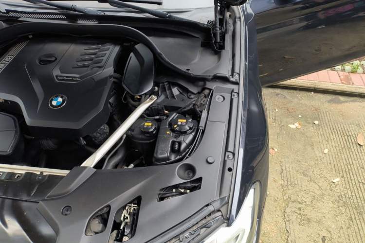 Used BMW 5 Series 2022 Second Facelift 530Li Leading Edition Luxury Package Engine Bay Left