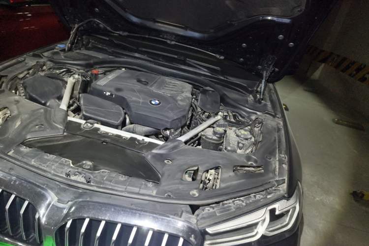 Used BMW 5 Series 2022 530Li Leading Model M Sport Package Engine Bay Left