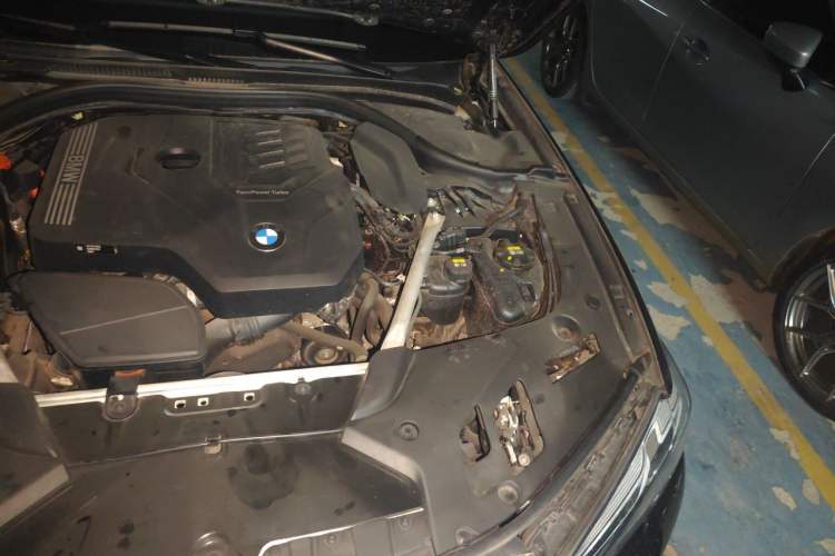 Used BMW 5 Series 2022 Updated 530Li Leading Edition Luxury Package Engine Bay Left