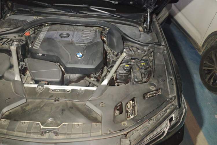 Used BMW 5 Series 2022 Second Facelift 530Li Luxury Version M Sport Package Engine Bay Left