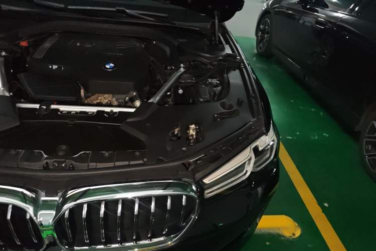 Used BMW 5 Series 2022 Second Facelift 525Li Luxury Package Engine Bay Left
