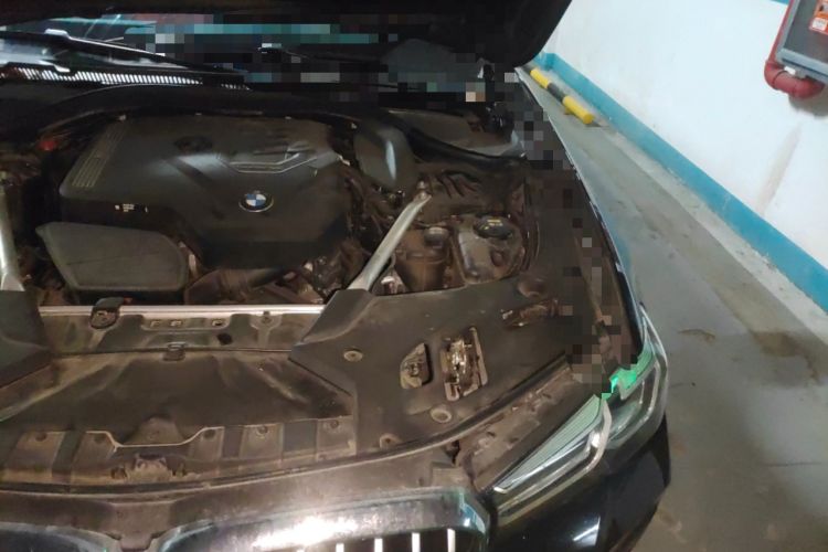 Used BMW 5 Series 2022 Revised Version 3 530Li Luxury Edition M Sport Package Engine Bay Left