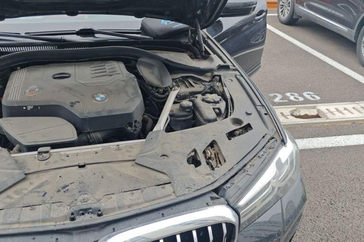Used BMW 5 Series 2022 530Li Leading Model M Sport Package Engine Bay Left