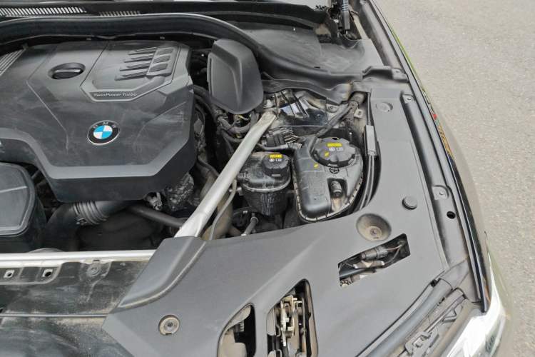 Used BMW 5 Series 2022 530Li Luxury Edition M Sport Package Engine Bay Left