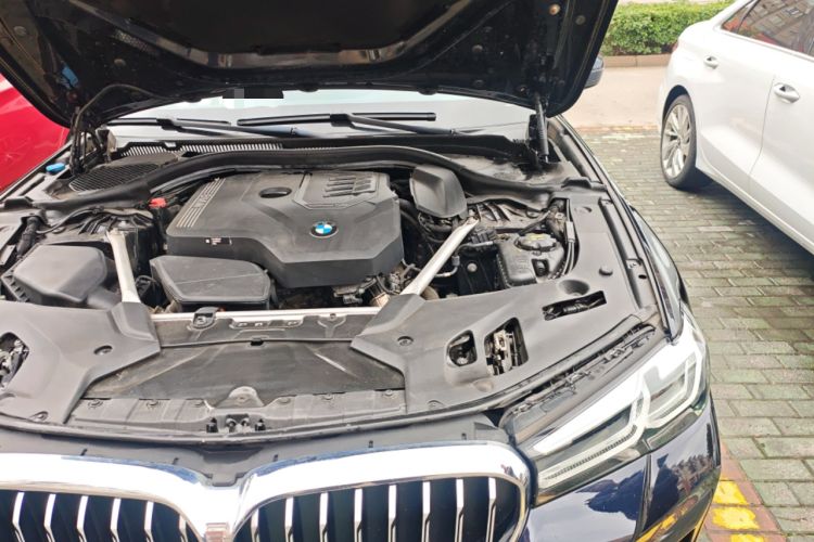 Used BMW 5 Series 2022 Restyled 525Li M Sport Package Engine Bay Left