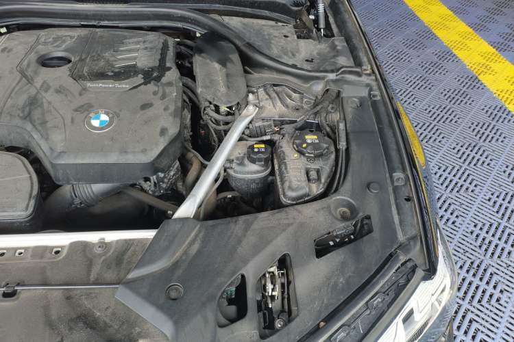 Used BMW 5 Series 2022 Second Facelift 530Li Luxury Version M Sport Package Engine Bay Left