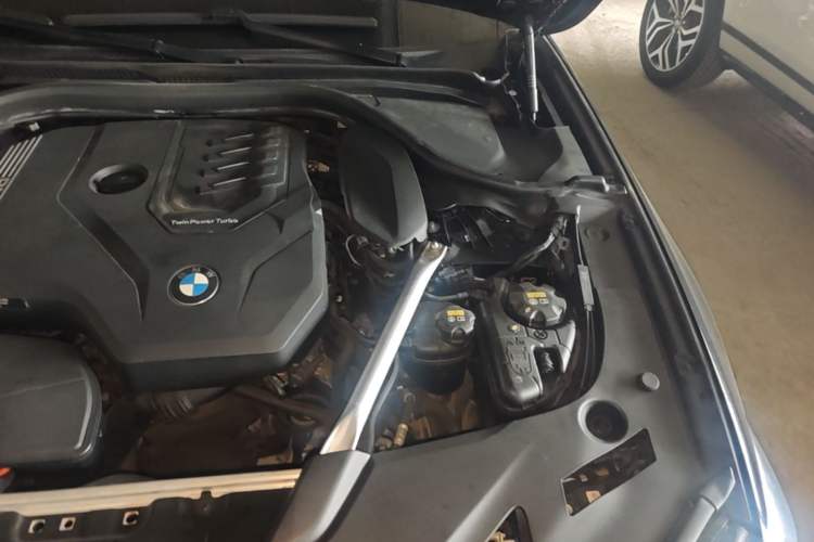 Used BMW 5 Series 2022 Second Facelift 530Li Luxury Version M Sport Package Engine Bay Left